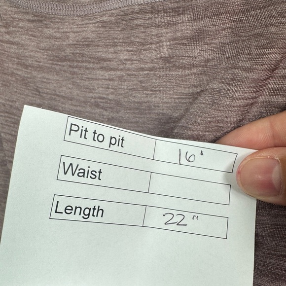 Lululemon Sleeveless Top Mauve - Picture 6 of 7